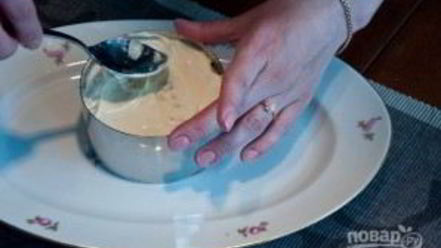 Рецепт мимозы с крабовыми палочками и яблоком