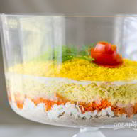 Рецепт Мимозы с тунцом