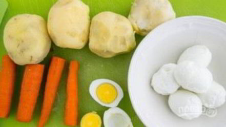 Рецепт мимозы с тунцом