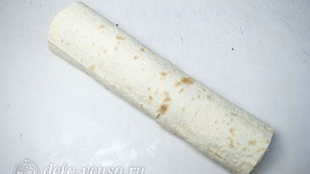 Рецепт рулета из лаваша мимоза