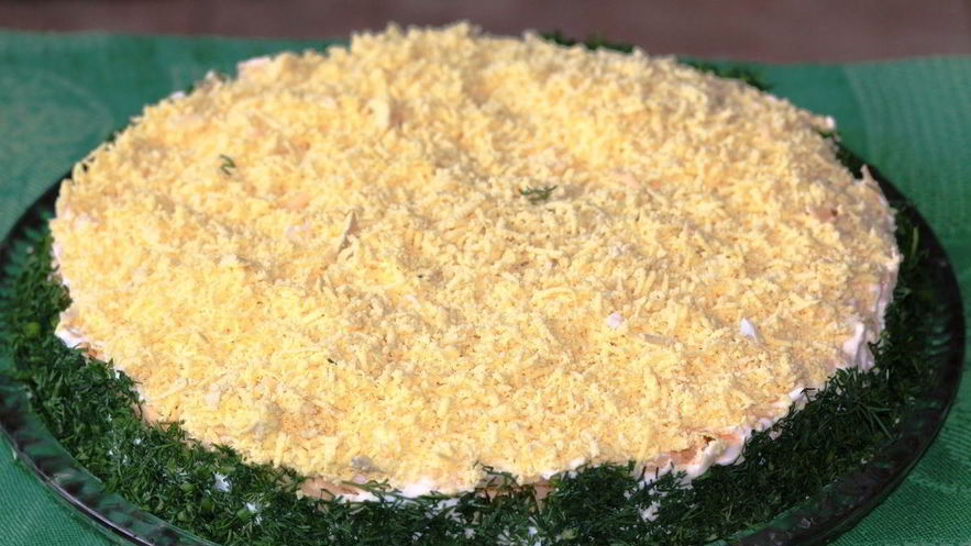 Рецепт салата мимоза без майонеза