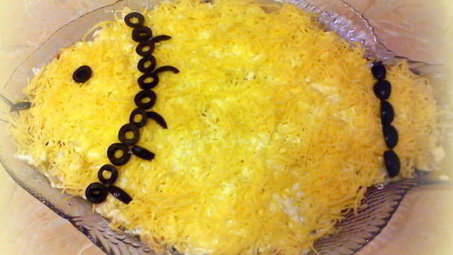 Рецепт салата мимоза изысканный