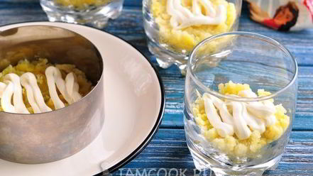 Рецепт салата мимоза новогодний