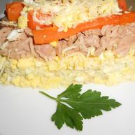 Рецепт Салата мимоза по-новому