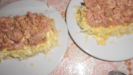 Рецепт салата мимоза по-новому