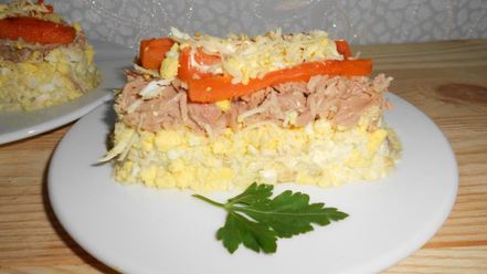 Рецепт салата мимоза по-новому