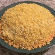 Рецепт Салата Мимоза с горбушей