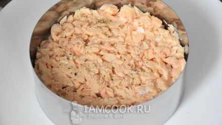 Рецепт салата мимоза с сыром