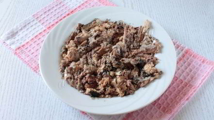 Рецепт салата мимоза с яблоком