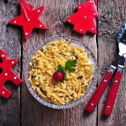 Рецепт Салата мимоза со шпротами