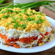 Рецепт Салата Мимоза со скумбрией