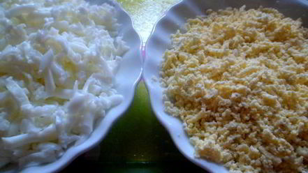 Рецепт салата-рулета мимоза