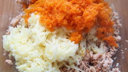 Рецепт салатных шариков мимоза