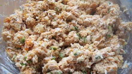 Рецепт салатных шариков мимоза