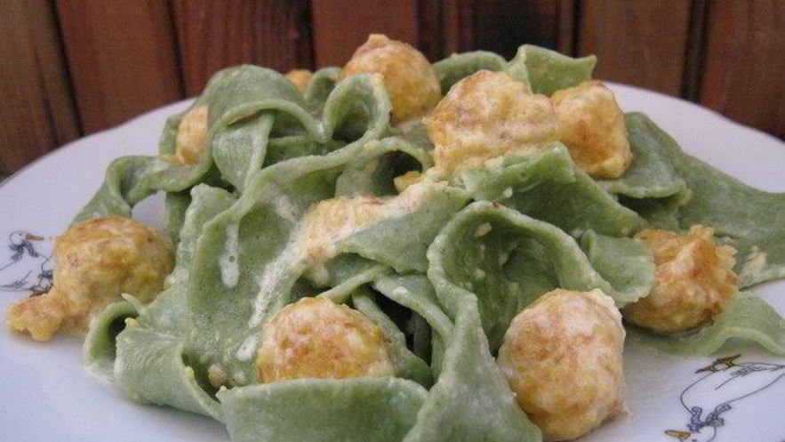 Рецепт тальятелле мимоза