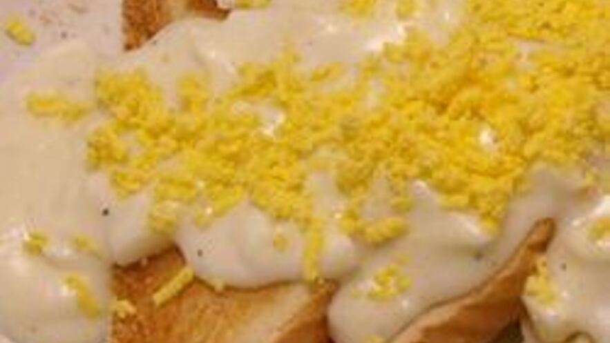 Рецепт яичного завтрака мимоза