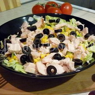 Рецепт Салата Нежного цвет