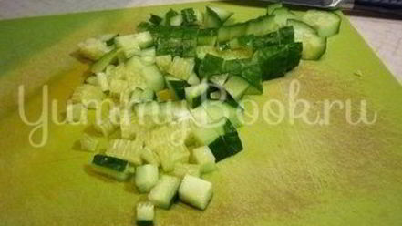 Рецепт салата нежного цвет