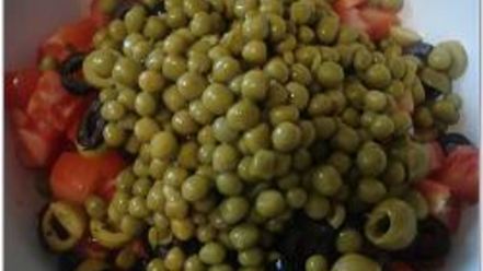 Рецепт салата пестрого