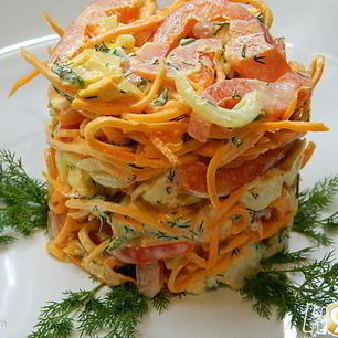 Рецепт Салата Петергоф