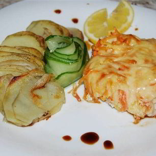 Рецепт Индейки под шубой в духовке