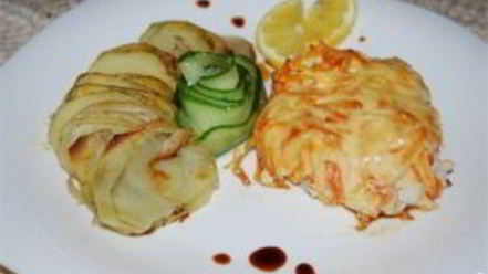 Рецепт индейки под шубой в духовке