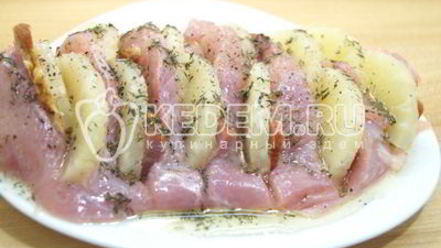 Рецепт индейки под шубой