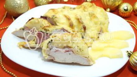 Рецепт индейки под шубой