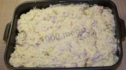 Рецепт картошки под шубой в духовке