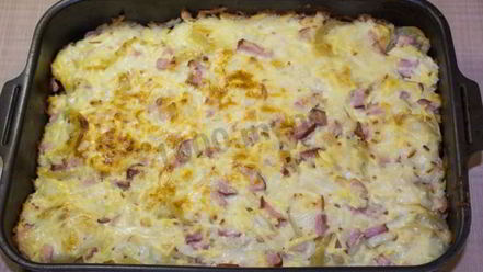 Рецепт картошки под шубой в духовке