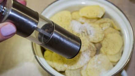 Рецепт картошки под шубой в духовке