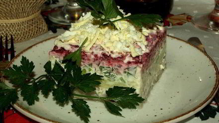 Рецепт хамсы под шубой