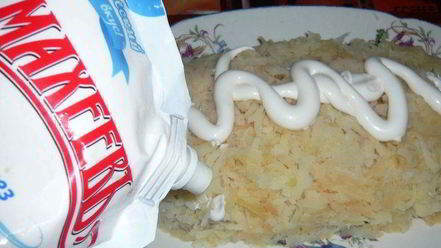 Рецепт хамсы под шубой