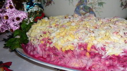 Рецепт хамсы под шубой