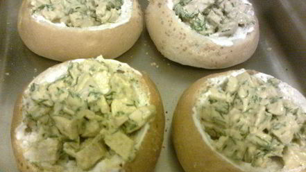 Рецепт куриной грудки в гнезде под шубой