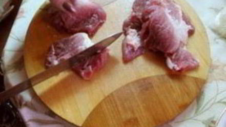 Рецепт мяса под шубой в духовке