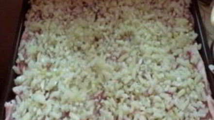 Рецепт мяса под шубой в духовке