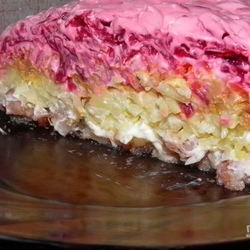 Рецепт Новогоднего салата Селедка под шубой