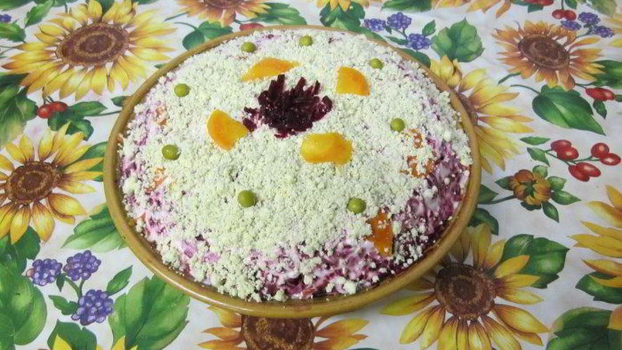 Рецепт новогодней селедки под шубой