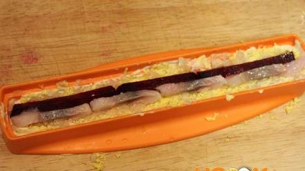 Рецепт роллов селедка под шубой