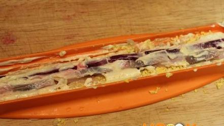 Рецепт роллов селедка под шубой