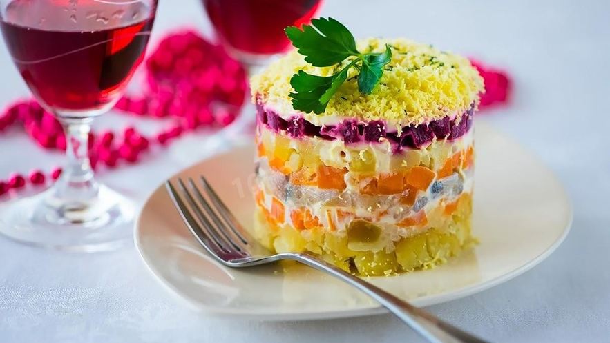 Рецепт рыбы под шубой классический салат