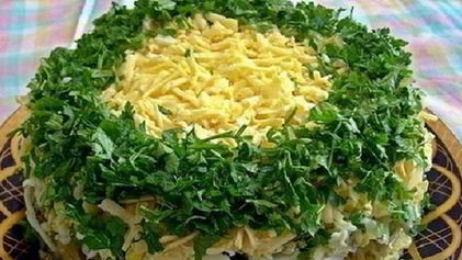 Рецепт Салата Грибы под шубой