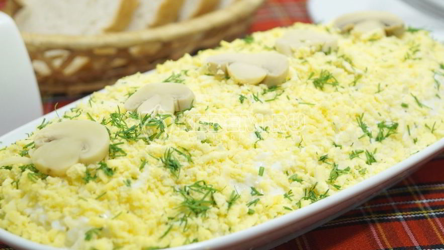 Рецепт салата курица под шубой