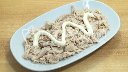 Рецепт салата курица под шубой