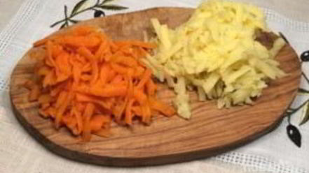 Рецепт салата печень под шубой