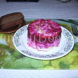 Рецепт Салата сельдь под шубой