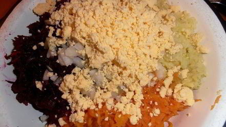 Рецепт салата сельди под шубой