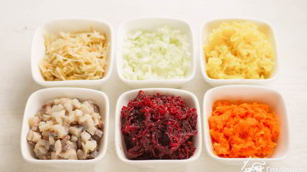 Рецепт салата селедка под шубой на новый лад