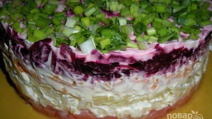 Рецепт Салата Семга под шубой